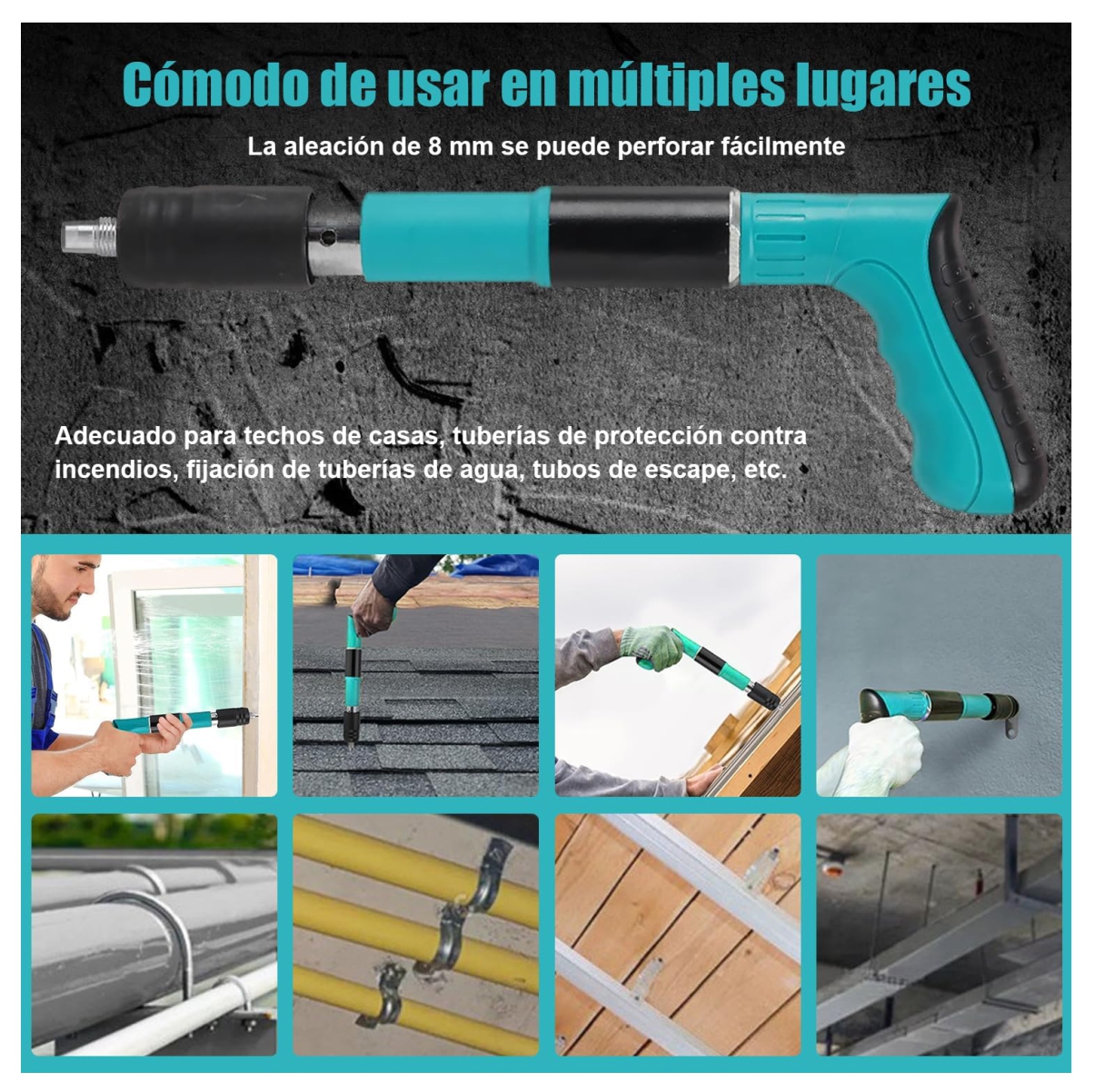 Remachadora Pistolsa De Fijacion Accesor